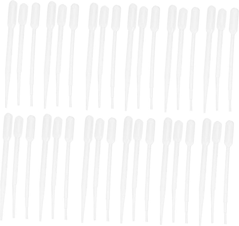 300 Pcs Plastic Droppers with Graduations for Essential Oils DIY Projects and Liquid Transfer - Image 1